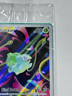 Bulbasaur 133/132 PROMO Stamped Pokemon Mega Evolution Holo Sealed - Image 5