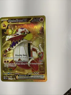 Skeledirge ex 272/193 Sv02: Paldea Evolved Holo Pokemon TCG Hyper Rare Gold - Image 4