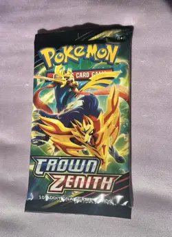 Pokemon TCG Crown Zenith Sealed Booster Pack (1x) - Image 1