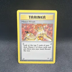 Pokemon Misty's Wrath Gym Heroes Trainer Uncommon 114/132 English - Image 1