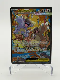 Pokemon TCG Mega Kangaskhan EX 182/132 Holo Rare ME01 Mega Evolution - Image 1