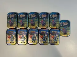 Pokemon TCG Mega Evolution Ascended Heroes Mini Tin Bundle x11 Sealed - Image 1