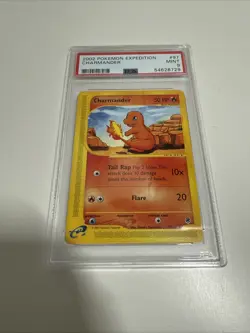 2002 Pokemon Expedition Charmander #97 PSA Mint 9 - Image 1
