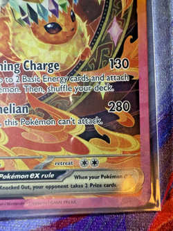 Pokemon Flareon ex 146/131 Prismatic Evolutions Special Illustration Rare NM/M! - Image 4