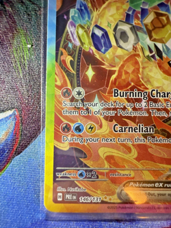 Pokemon Flareon ex 146/131 Prismatic Evolutions Special Illustration Rare NM/M! - Image 5