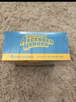In Hand New & Sealed Pokemon TCG: Ascended Heroes Pokemon Center ETB - Image 2