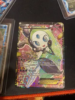 Pokemon Meloetta EX Full Art Holo Ultra Rare RC25/RC25 110 HP - Image 1