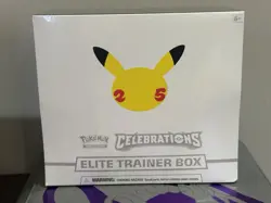 Pokemon TCG 25th Anniversary Celebrations Elite Trainer Box ETB 820650809439 - Image 1