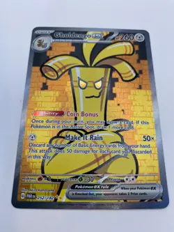 Pokemon TCG Gholdengo ex Paradox Rift 252/182 Holo Special Illustration Rare - Image 1