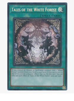 Tales of the White Forest - MP25-EN092 - Prismatic Secret Rare YuGiOh - Image 1