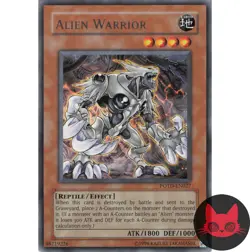 Yugioh Alien Warrior POTD-EN027 Rare NM - Image 1