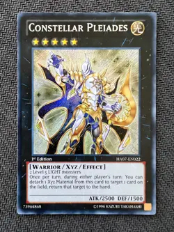 Yugioh Constellar Pleiades 1st Edition Secret Rare HA07-EN022 NM - Image 1