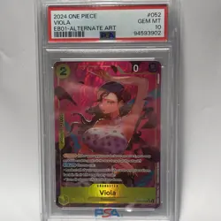 EB01-052 Viola Alternate Art One Piece English - PSA 10 Gem Mint - Image 1