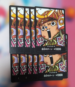 DON!! Card Shogun Chopper PROMO Saikyo Jump Japanese ONE PIECE 10 card set Japan - Image 1