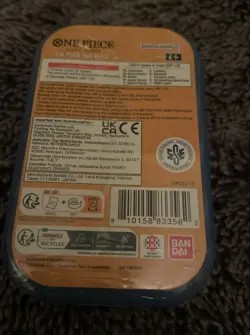 ONE PIECE CARD GAME - TIN PACK - SET VOL. 2 (TS-02 OP13) NEW SEALED ENGLISH - Image 2