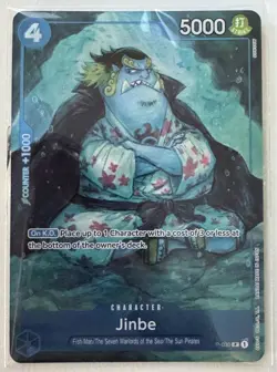 One Piece Jinbe P-030 Premium Collection Bandai Games Fest 23-24 Promo - Sealed - Image 1