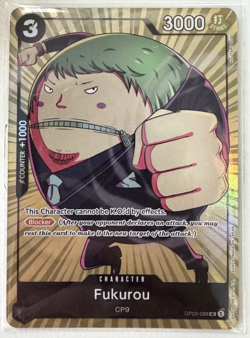 One Piece Fukurou OP03-088 BANDAI CARD GAMES Fest 23-24 Promo - Sealed - Image 1
