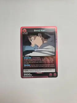 Union Arena: Evangelion - Shinji Ikari - UE15BT/EVA-1-075 - RARE FOIL - Image 1