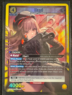 Union Arena: Goddess of Victory NIKKE - Rapi (SR) - UE14BT/NIK-1-011 - Image 1