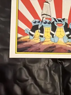 NINTENDO POKEMON MERLIN Sticker Card (2000 Series 2) - #76 - Squirtle Squad - NM - Image 5