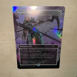 MTG Sigarda's Aid LP-NM Foil Secret Lair Enchantment - Image 3