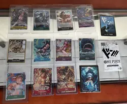 One Piece Rare Foil Card Lot - Alt Art Sleeves Don Nami Marco Sabo Tashigi Law - Image 1