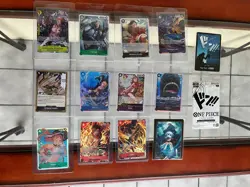 One Piece Rare Foil Card Lot - Alt Art Sleeves Don Nami Marco Sabo Tashigi Law - Image 2