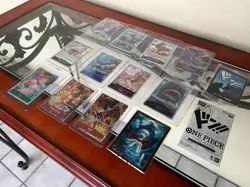 One Piece Rare Foil Card Lot - Alt Art Sleeves Don Nami Marco Sabo Tashigi Law - Image 5