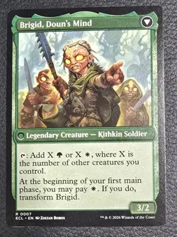 Brigid, Clachan's Heart Lorwyn Eclipsed Regular MTG NM Magic Card - Image 2