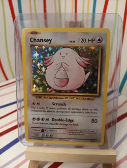 Pokemon TCG Chansey 70/108 XY Evolutions Holo Rare Card LP - Image 1