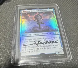 Rona, Herald of Invasion Signed Foil Artist Proof MTG RARE - Image 1