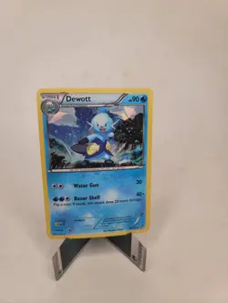 Dewott - 29/114 (Cracked Ice Holo) Uncommon Pokemon Black & White Lightly Played - Image 1