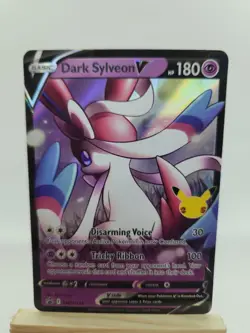 Pokemon Dark Sylveon V SWSH134 Promo Holo Sword & Shield 25th Anniversary TCG - Image 1