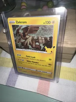Pokemon 2021 Celebrations - Zekrom - 010/025 - Rare Holographic - NM - Image 3