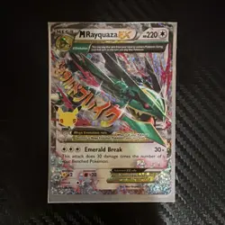 Pokemon TCG M Rayquaza EX Full Art Holo Mega 76/108 Celebrations - Image 1