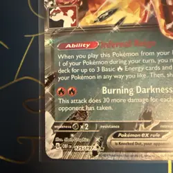 STAMPED Charizard ex 125/197 Pokemon Prise Pack Play! Stamp Series 4 NM - Image 5