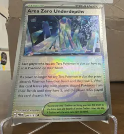 Pokemon Area Zero Underpaths 94/131 Sv: Prismatic Evolutions Holo Poke Ball NM - Image 3