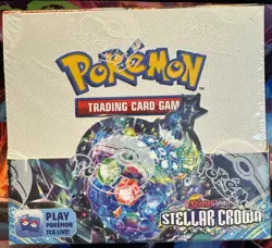 Pokemon Scarlet & Violet Stellar Crown Booster Box Sealed - Image 3