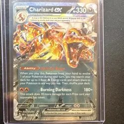 Pokemon Charizard ex 125/197 OBF Tera Holo NM - Image 1