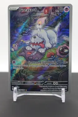 Greavard 214/198 Holofoil - Pokemon SV01: Scarlet & Violet Base Set (2) - Image 1