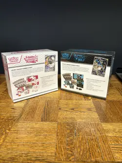 Pokemon Black Bolt and White Flare ETB Set Of 2 Factory Sealed - Image 3