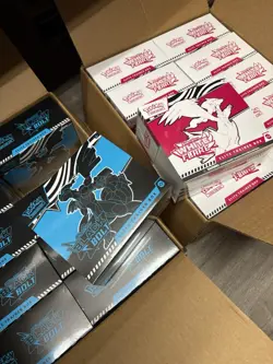 Pokemon Black Bolt and White Flare ETB Set Of 2 Factory Sealed - Image 4