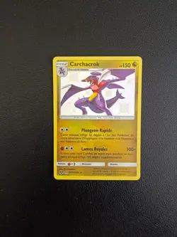 Carte Pokemon Carchacrok SV40/SV94 SL11.5 Soleil Lune Destinees Occultes FR NEUF - Image 1