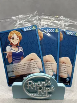 One Piece Promos Nami P-117 Go All The Way To The Top! OP13 Promo Sealed English - Image 1