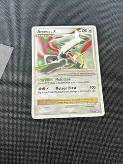 ARCEUS LV.X 95/99 ARCEUS PLATINUM HOLO ULTRA RARE POKEMON CARD LEVEL X LV 2009 - Image 1