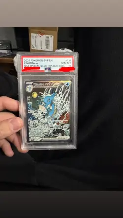 Kingdra EX 131 Scarlet & Violet Promo Holo Pokemon TCG Card PSA 10 - Image 1