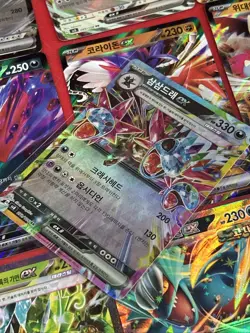 Lot Of 49 Pokemon Holo EX Cards! Korean Chinese Mew, Zapdos, Etc - Image 2