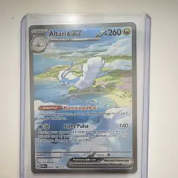 Pokemon Altaria ex EX Stage 1 260 HP Full Art Card 253/182 SV04 Paradox Rift - Image 1