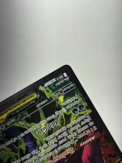 Pokemon Mega Gengar EX Full Art Holo Card 284/217 English TCG - Image 4
