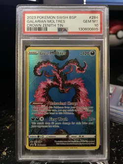 Galarian Moltres SWSH284 SWSH: Sword & Shield Promo Cards Holo - Image 1